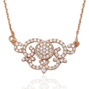 Elegant Royal Rose Gold Necklace